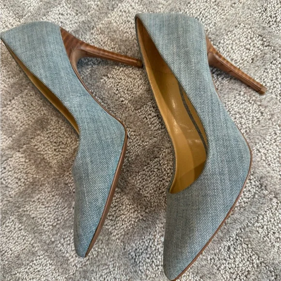 Michael Kors Denim Women's Shoes - Picture 2 of 4